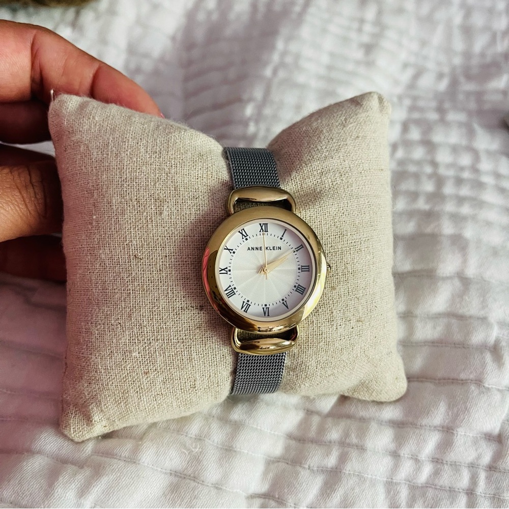Anne Klein Women's Mesh Bracelet Watch